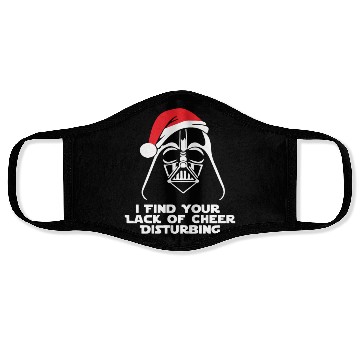 Discover New Funny Darth Vader Star Wars Themed Christmas Face Masks