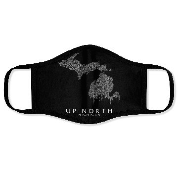 Discover Up North Michigan Face Masks