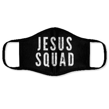 Discover Christian Jesus Squad Face Masks