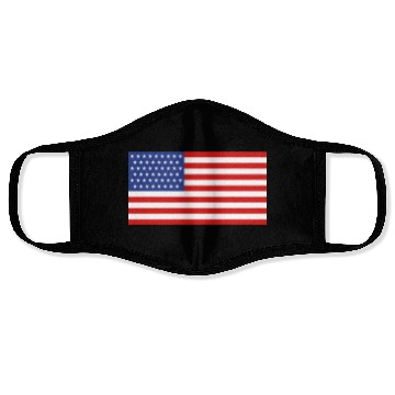 Discover US Flag 51 Stars Face Masks