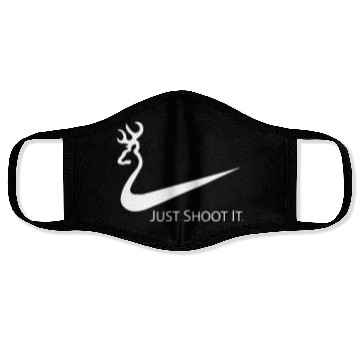 Discover Just Shoot Deer Hunting Face Masks