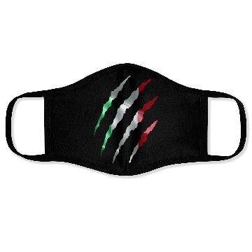 Discover Italian Flag. Italy Face Masks