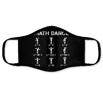 Discover Math dance function Face Masks
