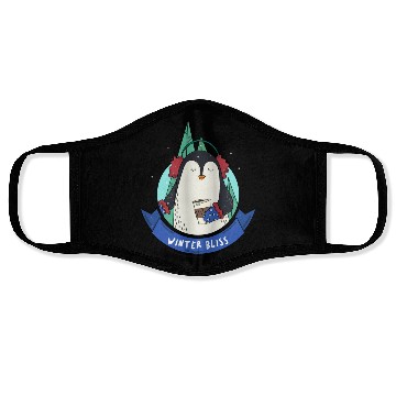 Discover Winter Bliss | Holiday Penguin Face Masks