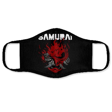 Discover Samurai Demon Oni Face Masks