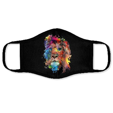 Discover Colorful Lion Face Masks Lion Face Face Masks