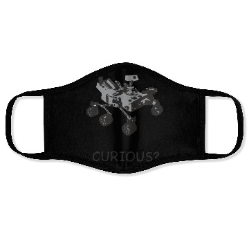 Discover Curiosity Mars Rover Face Masks