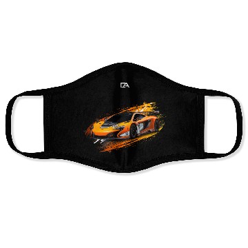 Discover Race car Face Masks