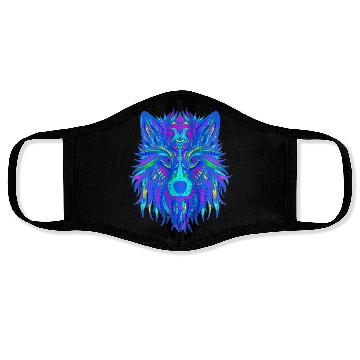 Discover Wolf EDM Face Masks