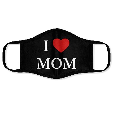 Discover I LOVE DAD – HEART Face Masks