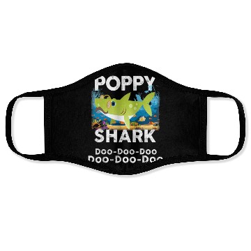 Discover Poppy Shark Face Masks Doo Doo Doo Family Gift T Sh