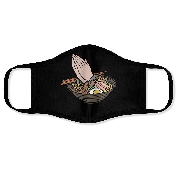 Discover Amen Ramen Phone jesus chef Face Masks