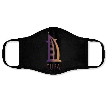 Discover cool Burj al Arab Design in Dubai Face Masks