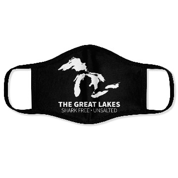 Discover Great Lakes Shark Free Unsalted Face Masks