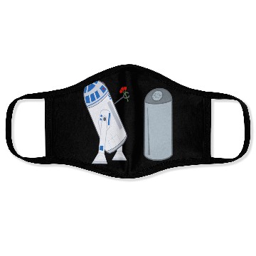 Discover Confused R2D2 Face Masks