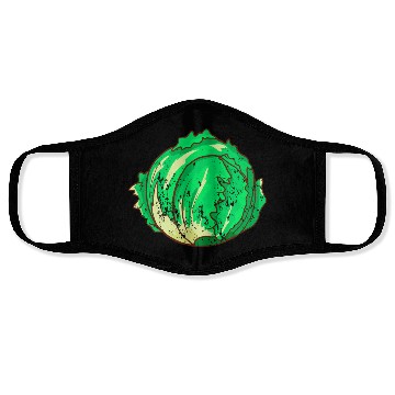 Discover Retro Vintage Grunge Style Lettuce Face Masks