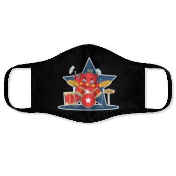 Discover Nyango star Japanese Chibi Mascot Face Masks