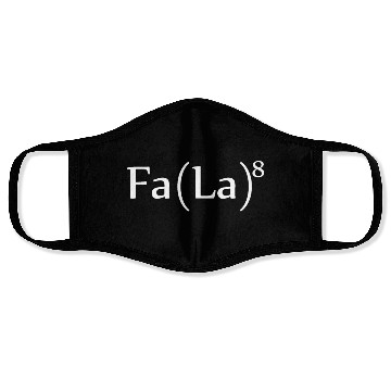 Discover Fa La La Formula Face Masks Christmas Funny Holiday Par