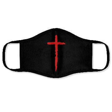 Discover Jesus Christian Cross Design, Christian Face Masks