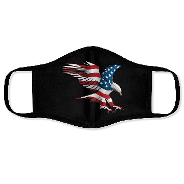 Discover Patriotic American Eagle Face Masks