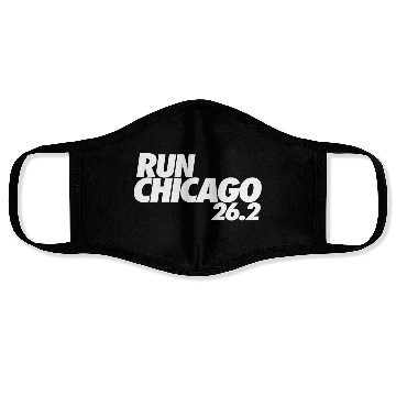 Discover run chicago Face Masks