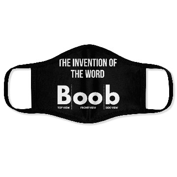 Discover boobs boobies tits joke laugh funny sayings quote Face Masks
