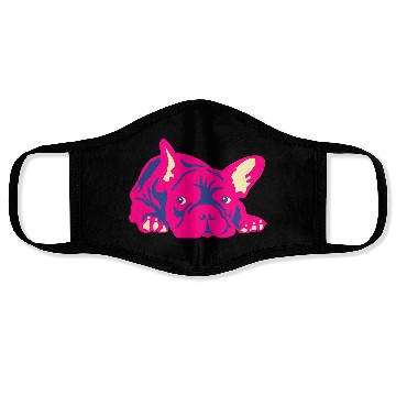 Discover french bulldog Face Masks