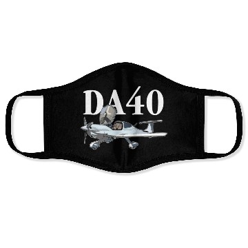 Discover Aircraft DA40 Face Masks