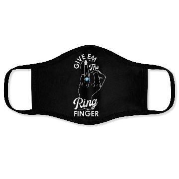 Discover Give Em The Ring Finger, Future Mrs, Bridal Face Masks