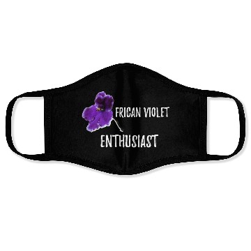 Discover African violet Gardening Face Masks Best Garden Gift