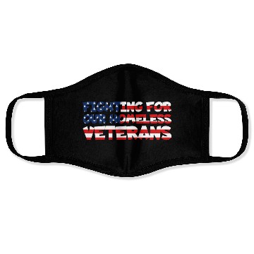 Discover Fight For Homeless Veterans Gift Idea Face Masks