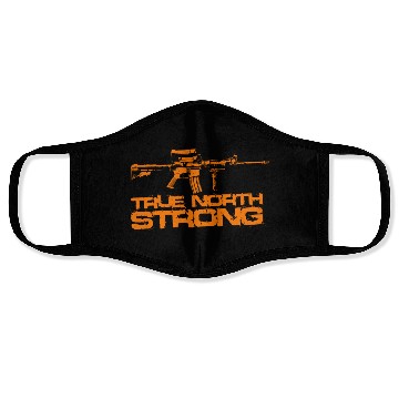 Discover True North Strong Canadian Military Face Masks