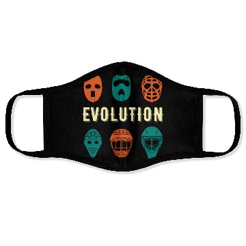 Discover Ice Hockey Goalie Mask Evolution Player Coach Gift Face Masks