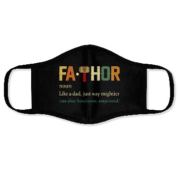 Discover Fa Thor Like Dad Just Way Mightier Hero Face Masks