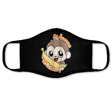 Discover Monkeys Banana Face Masks