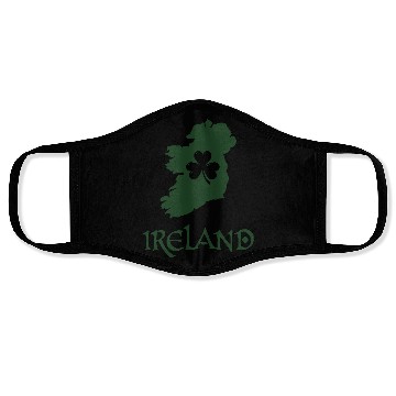 Discover ireland Face Masks