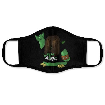 Discover Metal Cthulhoo Face Masks