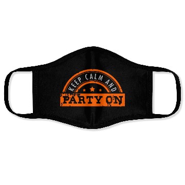 Discover Party Music Lights Drinks Bar Alcohol Fun Gift Face Masks