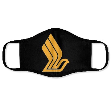 Discover Singapore Airlines Logo Face Masks