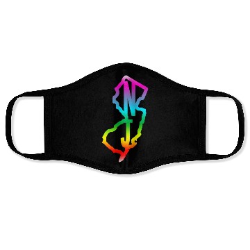 Discover New Jersey Gay Pride LGBTQ Face Masks