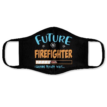 Discover Future youth firefighter loading please wait firef Face Masks