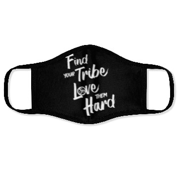 Discover Find Your Tribe - BDSM Triskelion Face Masks