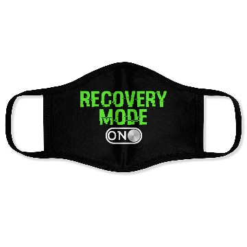 Discover Great Coding Face Masks For Programmer "Recovery Mode ON