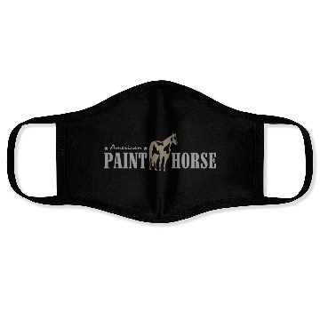 Discover American Paint Horse Western Riding Face Masks