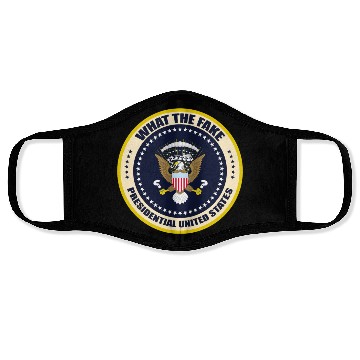 Discover fake presidential seal Face Masks