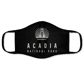 Discover Acadia National Park Face Masks