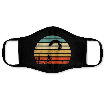 Discover Kite Surfing Wind Sailing Wake Boarding Ocean Gift Face Masks
