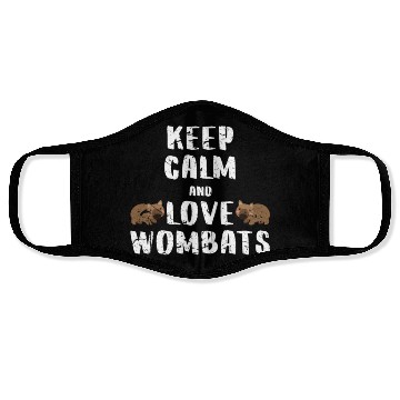 Discover Wombat Love Face Masks