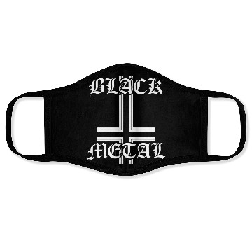 Discover BLACK METAL Face Masks