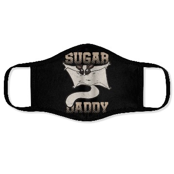 Discover Sugar Daddy Sugar Glider Flying Squirrel Face Masks